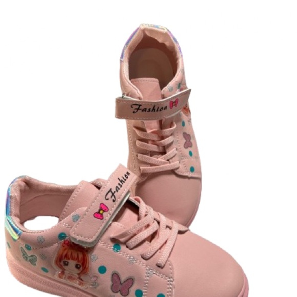 Girl Pink Shoes